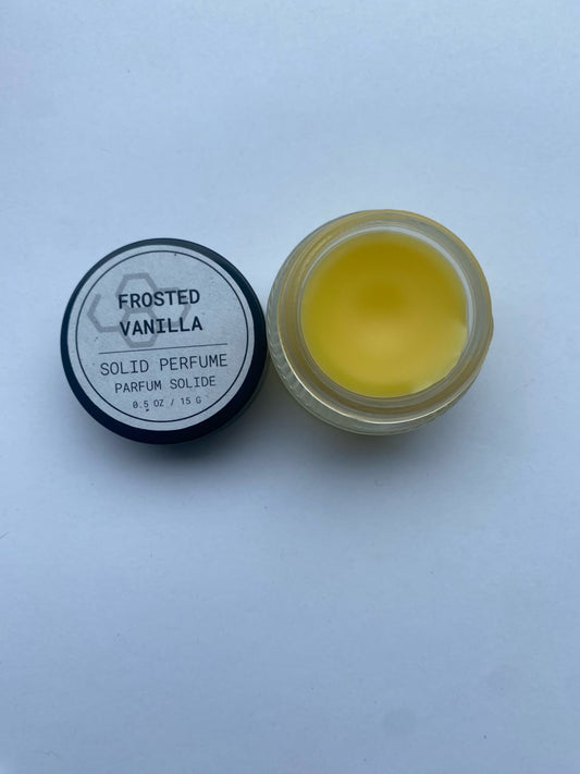Frosted Vanilla Solid Perfume